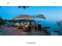 Frontpage screenshot for site: Restaurant Blu (http://blu.hr)