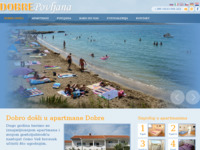 Frontpage screenshot for site: (http://www.dobrepovljana.com/)