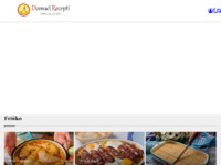 Frontpage screenshot for site: Domaći recepti - Recepti sa slikama (http://domacirecepti.net)