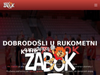 Slika naslovnice sjedišta: Rukometni klub Zabok (http://www.rkzabok.hr)