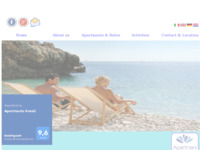 Frontpage screenshot for site: Apartmani Kvesić, Šilo, Otok Krk (http://www.apartmani-kvesic.hr)
