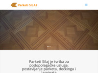 Slika naslovnice sjedišta: Parketi Silaj - za vaš prirodniji dom (http://www.parketisilaj.hr)
