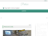 Frontpage screenshot for site: Prilišće - Kupa, ljudi i tri sela na Lujzijani (http://www.prilisce.hr)