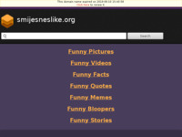 Frontpage screenshot for site: Smiješne Slike (http://www.smijesneslike.org)
