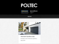 Frontpage screenshot for site: (http://www.poltec.hr)