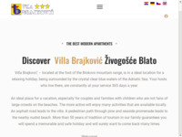 Frontpage screenshot for site: (http://www.brajkovic-travel.hr)
