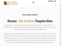 Frontpage screenshot for site: (http://www.brajkovic-travel.hr)