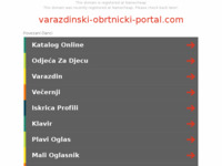 Frontpage screenshot for site: Varaždinski obrtnički portal (http://www.varazdinski-obrtnicki-portal.com/)