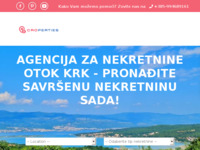 Frontpage screenshot for site: Agencija za nekretnine Anna Tours - nekretnine Krk, Njivice, Malinska,Vrbnik (https://croperties.net/)