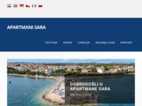 Frontpage screenshot for site: Apartmani Sara - Vodice (http://www.apartmani-simunac-vodice.hr)