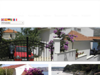 Frontpage screenshot for site: Apartmani Križanac (http://www.apartmani-krizanac.hr)