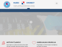 Frontpage screenshot for site: (http://www.huzec.hr)
