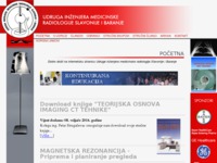 Frontpage screenshot for site: Udruga inženjera medicinske radiologije Slavonije i Baranje (http://www.udruga-imrsib.hr)