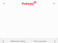 Frontpage screenshot for site: (http://www.podravka.hr/)