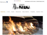 Frontpage screenshot for site: (http://www.konoba-turanj.hr)