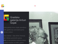 Frontpage screenshot for site: Gradska Galerija Antun Gojak - Makarska (http://www.galerija-antun-gojak.hr/)