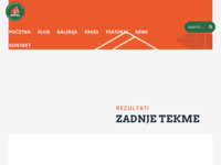 Frontpage screenshot for site: Košarkaški klub Rovinj (http://www.kkrovinj.hr)