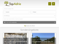 Frontpage screenshot for site: TopAdria Agencija za Nekretnine Istra (http://www.topadria.de)