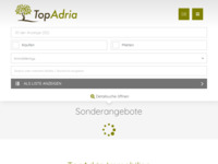 Frontpage screenshot for site: TopAdria Agencija za Nekretnine Istra (http://www.topadria.de)