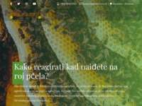Frontpage screenshot for site: (http://www.pcelarstvo.hr/)