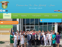 Frontpage screenshot for site: Caritasov dom za starije i nemoćne osobe (http://www.caritasov-dom-ivanec.hr)