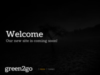 Frontpage screenshot for site: (http://green2go.eu/)