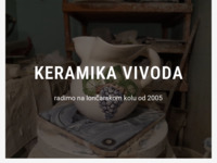 Frontpage screenshot for site: (http://www.keramika-vivoda.hr/)
