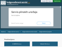 Frontpage screenshot for site: Knjigovodstveni servisi u RH: Zagreb, Split, Rijeka, Osijek... (http://www.knjigovodstveni-servisi.net/)