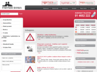 Frontpage screenshot for site: Partner banka (http://www.paba.hr)