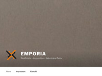 Frontpage screenshot for site: (http://www.emporia.hr)
