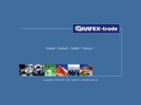 Frontpage screenshot for site: (http://www.grafex-trade.hr)
