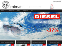 Frontpage screenshot for site: Modni dodaci i nakit (http://mimati.hr/)