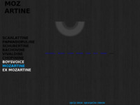Frontpage screenshot for site: Pjevački studio Mozartine (http://www.mozartine.hr)