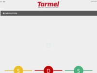 Frontpage screenshot for site: (http://www.tarmel.hr)