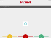 Frontpage screenshot for site: Tarmel d.o.o. (http://www.tarmel.hr)