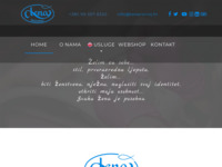 Frontpage screenshot for site: Tena Rovinj (http://www.tenarovinj.hr)