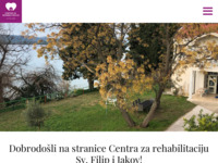 Slika naslovnice sjedišta: Centar za rehabilitaciju Sv. Filip i Jakov (http://www.centar-sv-filipjakov.hr)