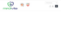 Frontpage screenshot for site: Medivita Medicinska oprema (http://medivita.hr)
