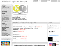 Frontpage screenshot for site: Komercijalno-trgovacka skola Split (http://ss-kom-trg-st.skole.hr/)