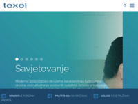 Frontpage screenshot for site: (http://www.texel.hr)