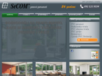 Frontpage screenshot for site: (http://www.prozorivrata.hr/)