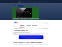 Frontpage screenshot for site: RTV-Servis Televizor (http://televizor.hr)