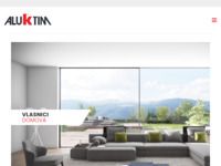 Frontpage screenshot for site: AluK Group - Sustavi aluminijskih profila i proizvoda za zaštitu od sunca (http://www.aluk.hr)