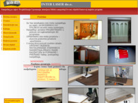 Frontpage screenshot for site: (http://www.interlaser.hr)