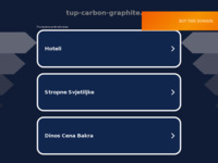 Frontpage screenshot for site: Tvornica ugljenografitnih i elektrokontaktnih proizvoda TUP d.d. (http://www.tup-carbon-graphite.eu)