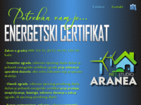Frontpage screenshot for site: (http://www.netstudioaranea.hr)