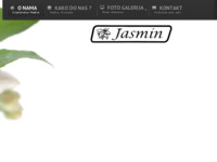 Frontpage screenshot for site: (http://www.cvjecarnica-jasmin.hr)