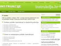 Frontpage screenshot for site: Obrt za poduke i usluge ITD (http://poduke-itd.hr/)