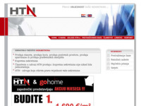 Frontpage screenshot for site: Hrvatsko tržište nekretnina (http://www.htn.hr/)