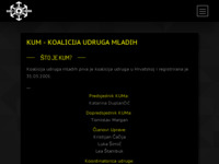 Frontpage screenshot for site: (http://www.kum-split.hr)